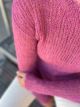 Sweter ażurowy ręcznie robiony