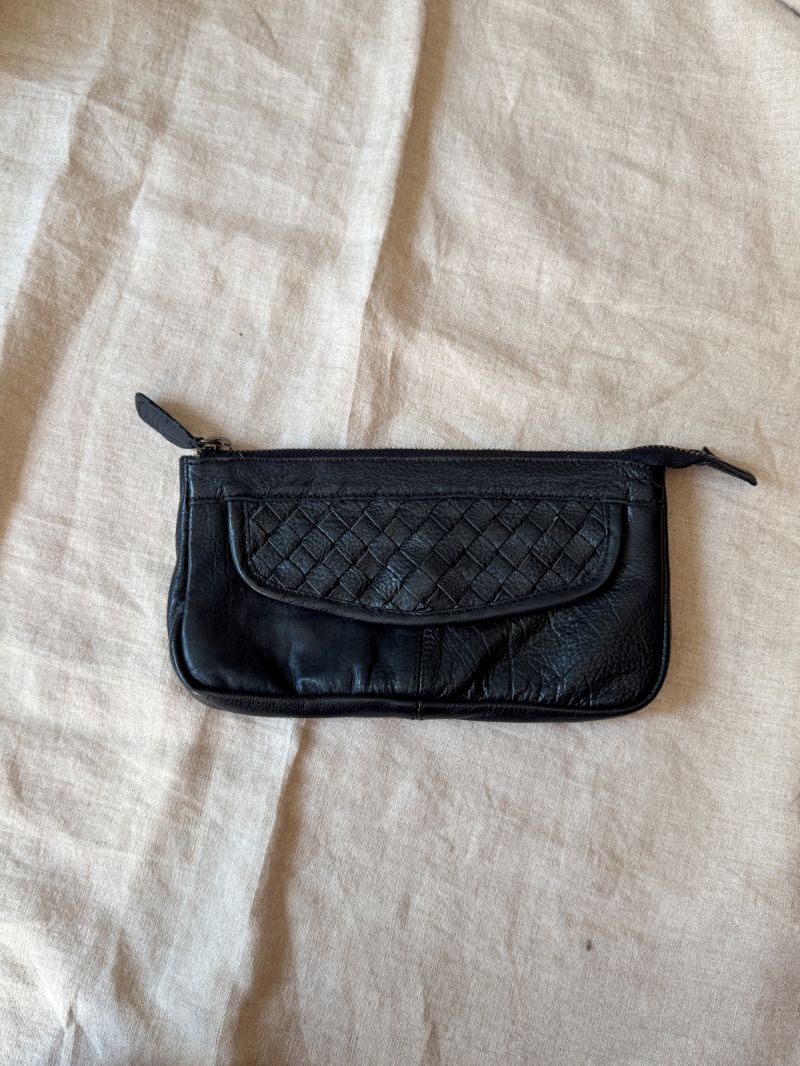 Skórzana torebka kopertówka DIXIE