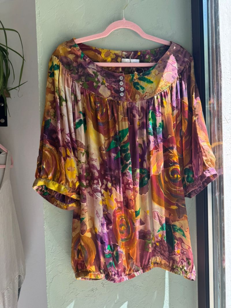 Jedwabna bluzka ELINETTE