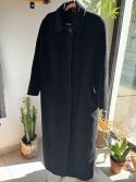 Ciepły kaszmirowo-wełniany płaszcz