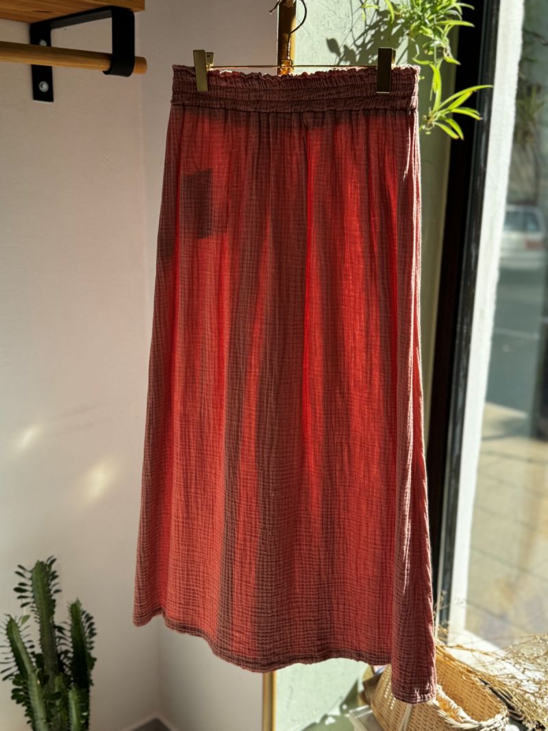 Muślinowa spódnica