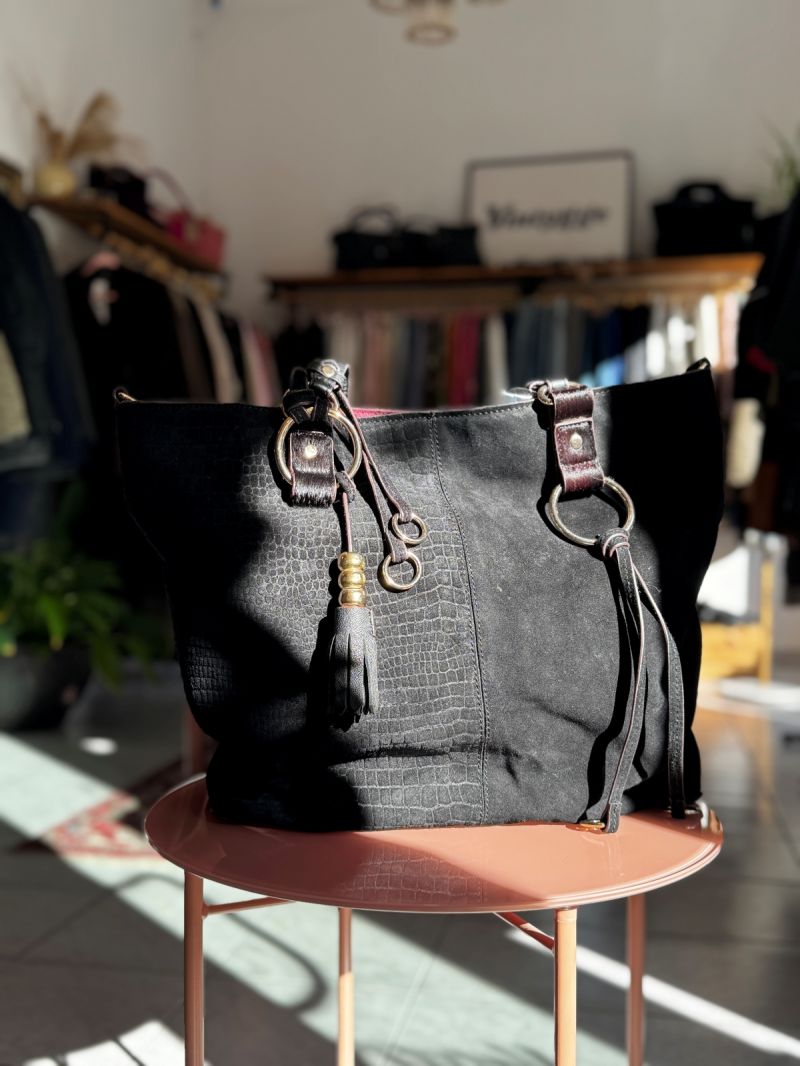 Duża skórzana torba RIVER ISLAND